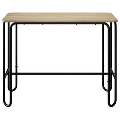 vidaXL Dining Table 100 x 50 x 75 cm Engineered Wood Sonoma Oak 3