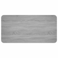 vidaXL Dining Table 100 x 50 x 75 cm Engineered Wood Grey Sonoma 5