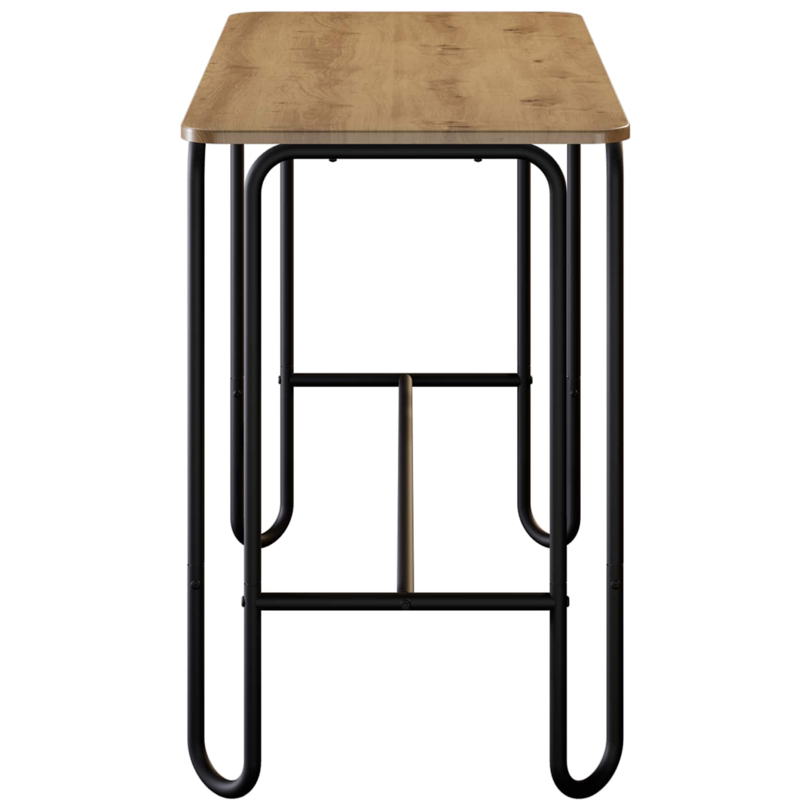 vidaXL Dining Table 100 x 50 x 75 cm Engineered Wood Artisan Oak 4