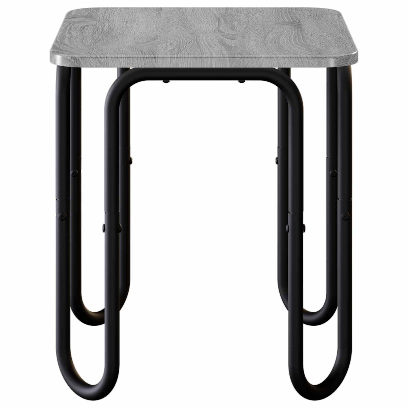 vidaXL Coffee Table Grey Sonoma 40 x 40 x 45 cm Engineered Wood 3