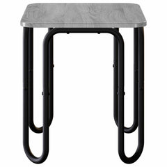vidaXL Coffee Table Grey Sonoma 40 x 40 x 45 cm Engineered Wood 3