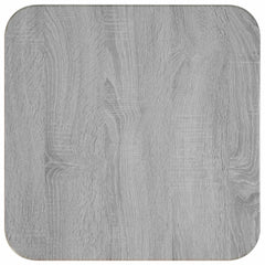 vidaXL Coffee Table Grey Sonoma 40 x 40 x 45 cm Engineered Wood 4