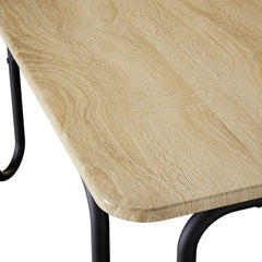 vidaXL Coffee Table Sonoma Oak 59 x 59 x 45 cm Engineered Wood 6