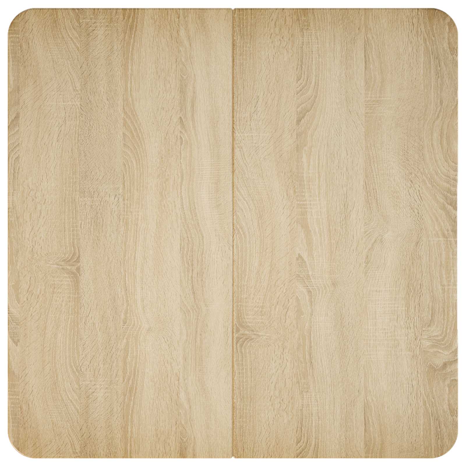 vidaXL Coffee Table Sonoma Oak 59 x 59 x 45 cm Engineered Wood 5