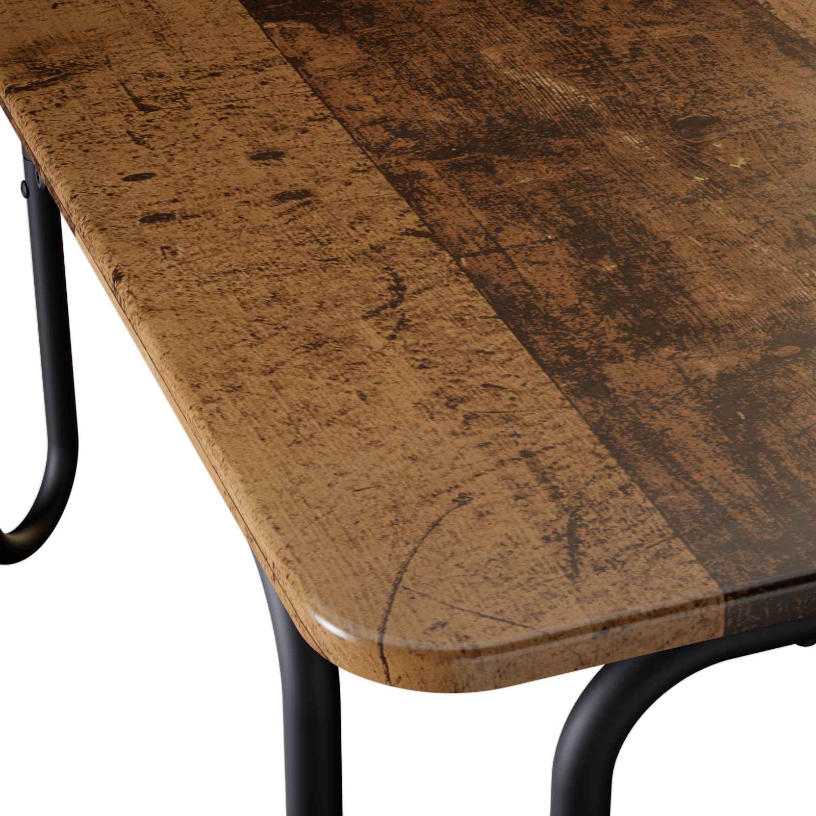 vidaXL Coffee Table Old Wood 59 x 59 x 45 cm Engineered Wood 6
