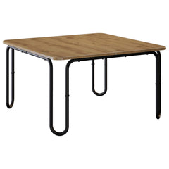vidaXL Coffee Table Artisan Oak 59 x 59 x 45 cm Engineered Wood 2