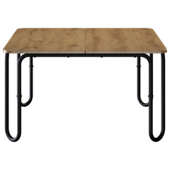 vidaXL Coffee Table Artisan Oak 59 x 59 x 45 cm Engineered Wood 3