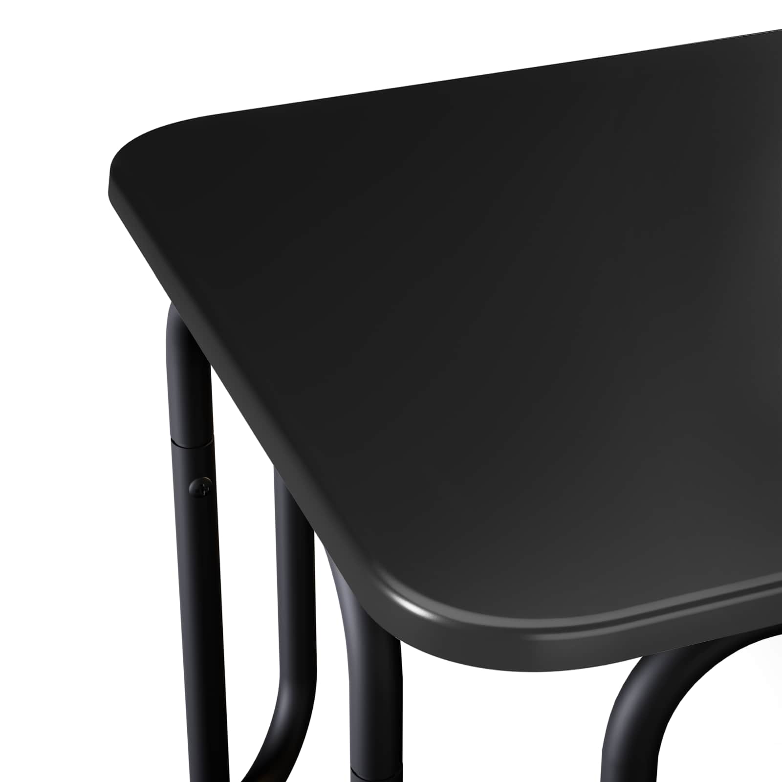vidaXL Coffee Table Black 79.5 x 40 x 36 cm Engineered Wood 5