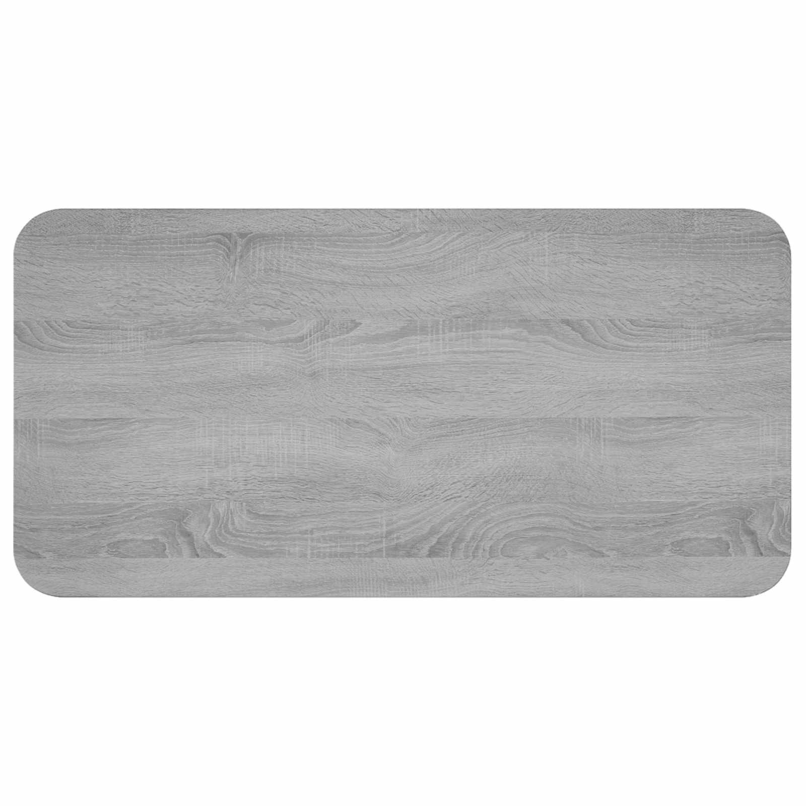 vidaXL Coffee Table Grey Sonoma 79.5 x 40 x 36 cm Engineered Wood 4