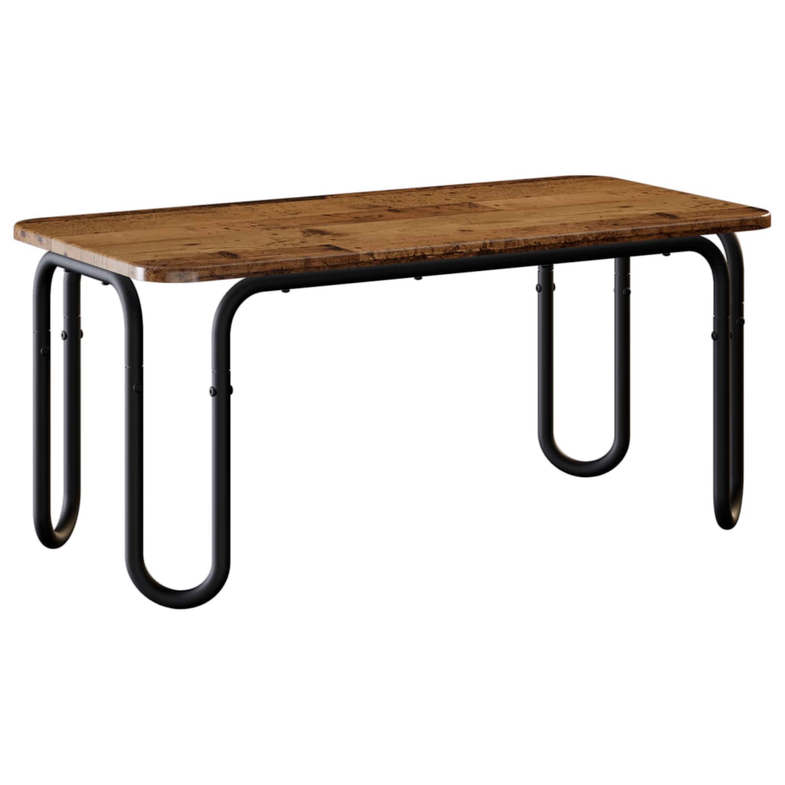 vidaXL Coffee Table Old Wood 79.5 x 40 x 36 cm Engineered Wood 2
