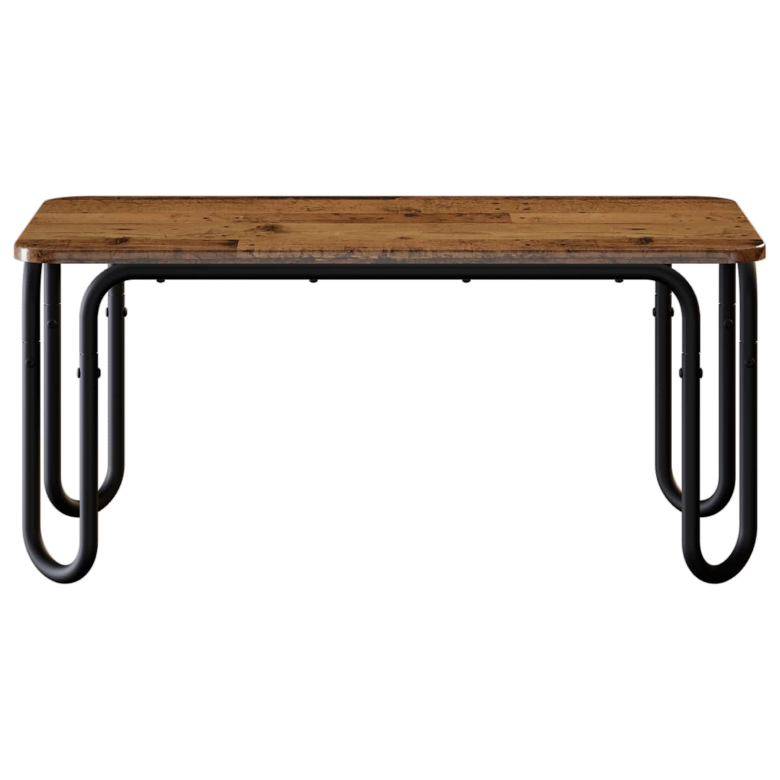 vidaXL Coffee Table Old Wood 79.5 x 40 x 36 cm Engineered Wood 3