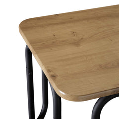 vidaXL Coffee Table Artisan Oak 79.5 x 40 x 36 cm Engineered Wood 5