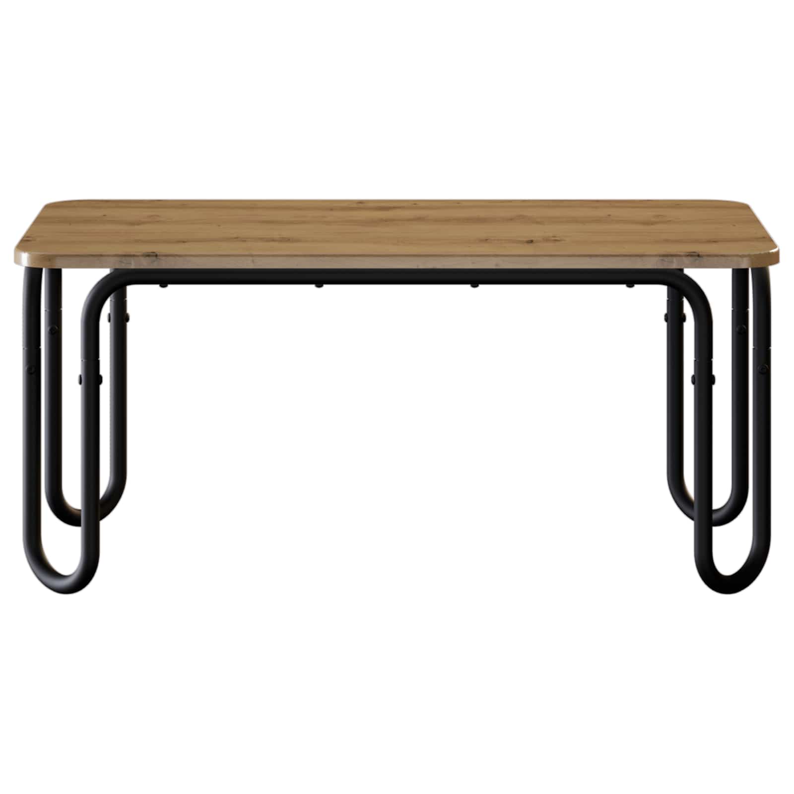 vidaXL Coffee Table Artisan Oak 79.5 x 40 x 36 cm Engineered Wood 3