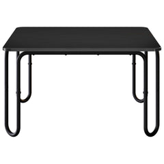 vidaXL Coffee Table Black 79.5 x 79.5 x 45 cm Engineered Wood 4