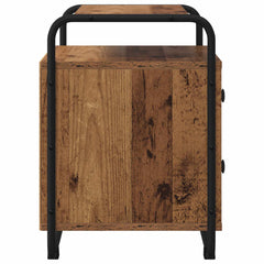 vidaXL Bedside Cabinet 2 pcs Old Wood 40 x 36.5 x 50 cm 6
