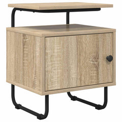 vidaXL Bedside Cabinet 2 pcs Sonoma Oak 40 x 36.5 x 50 cm 4
