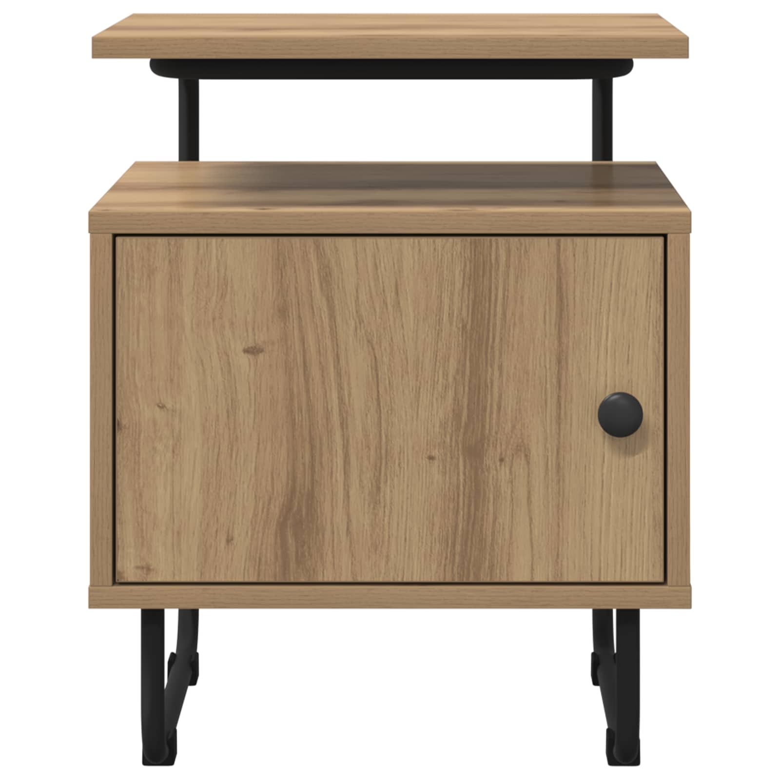 vidaXL Bedside Cabinet 2 pcs Artisan Oak 40 x 36.5 x 50 cm 5