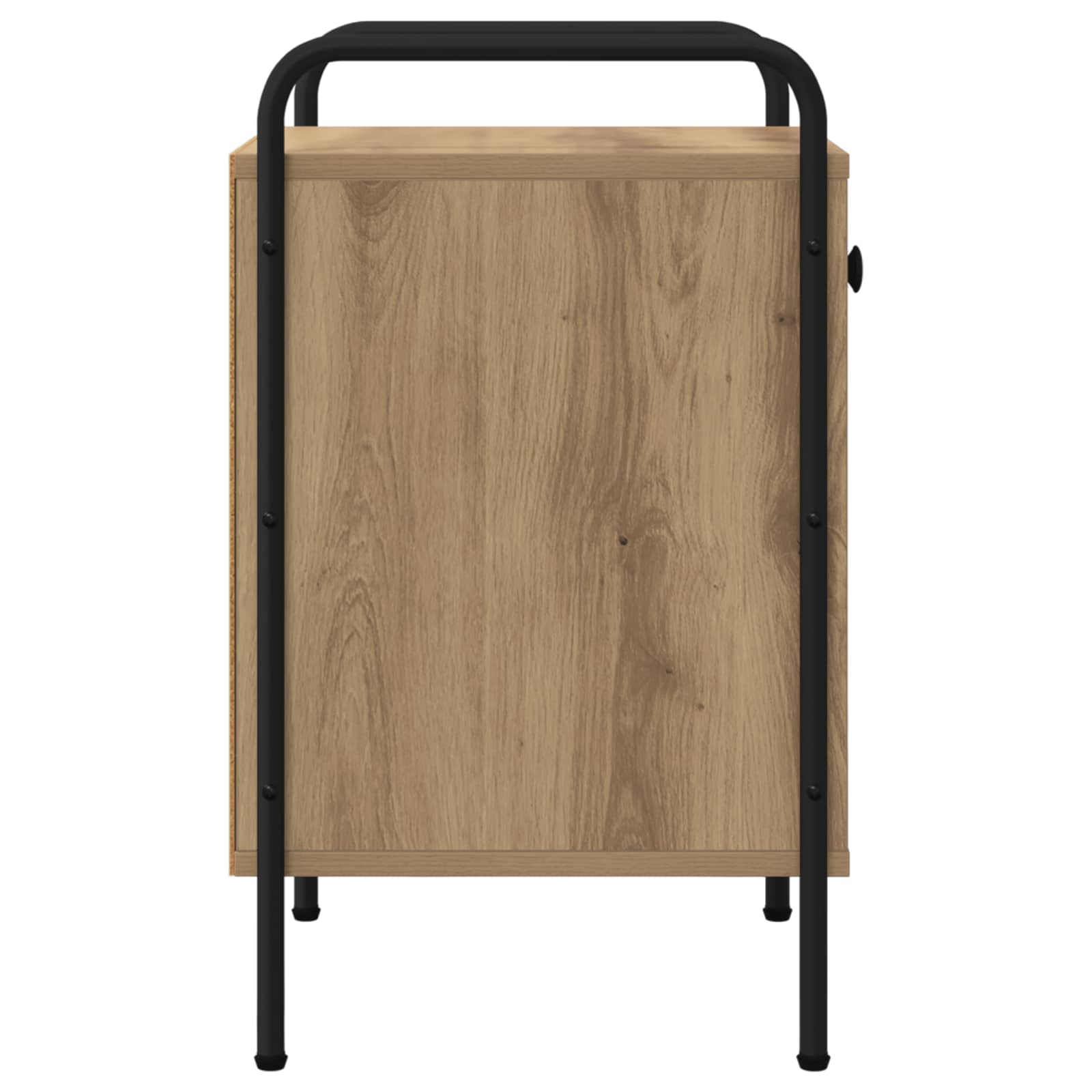vidaXL Bedside Cabinet Artisan Oak 35 x 36.5 x 61 cm Engineered Wood 5