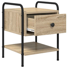 vidaXL Bedside Cabinet 2 pcs Sonoma Oak 35 x 36.5 x 47 cm 5