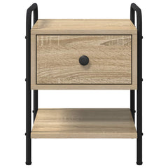 vidaXL Bedside Cabinet 2 pcs Sonoma Oak 35 x 36.5 x 47 cm 6