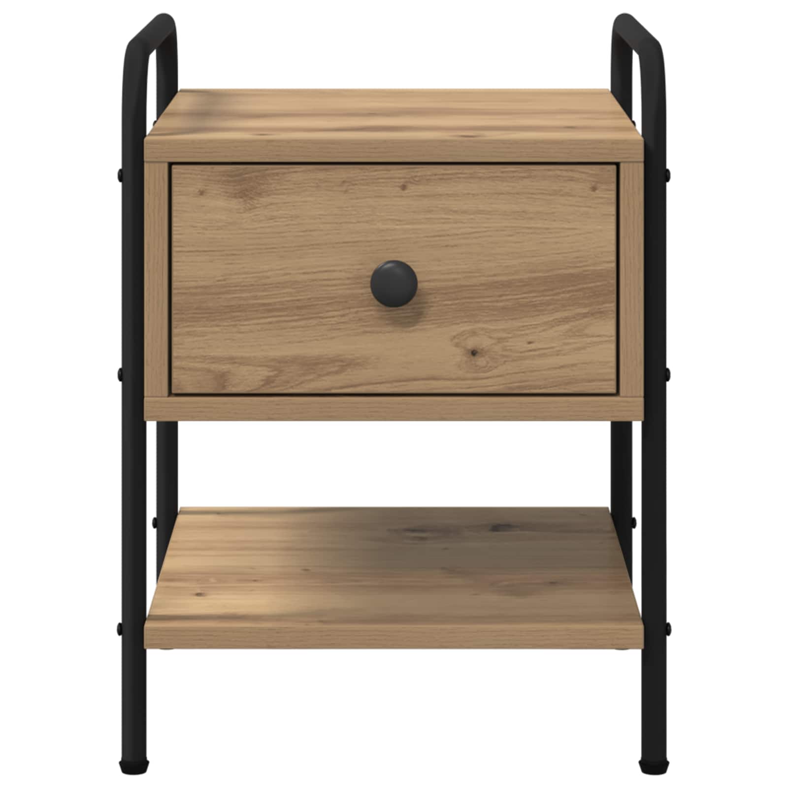 vidaXL Bedside Cabinet 2 pcs Artisan Oak 35 x 36.5 x 47 cm 6