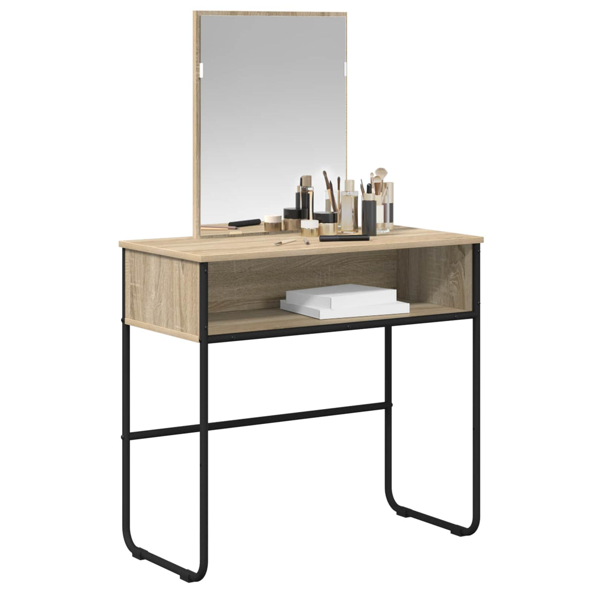 Dressing Table 81 x 40 x 131 cm Engineered Wood Sonoma oak