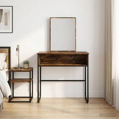 Dressing Table 81 x 40 x 131 cm Engineered Wood Smoked oak