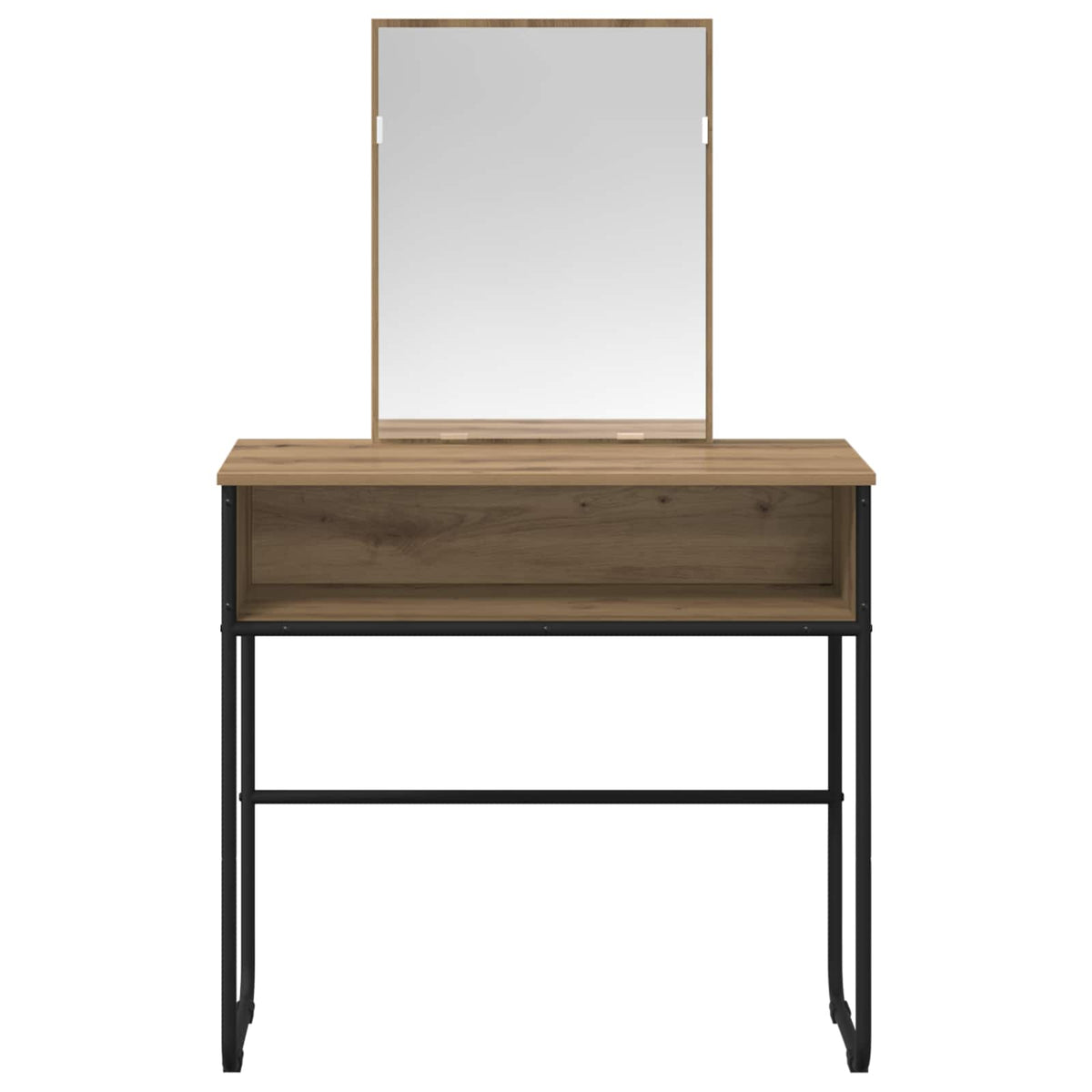 vidaXL Dressing Table Artisan Oak 81 x 40 x 131 cm Engineered Wood 4