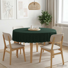 vidaXL Table Cloth Rectangular 5 pcs Dark Green