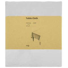 vidaXL Table Cloth 5 pcs Square White 110 x 110 cm Polyester 3