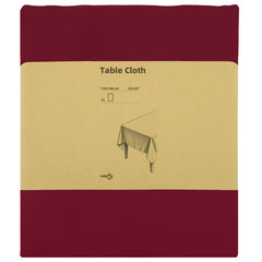 vidaXL Table Cloth 5 pcs Rectangular Wine Red 110 x 140 cm Polyester 3