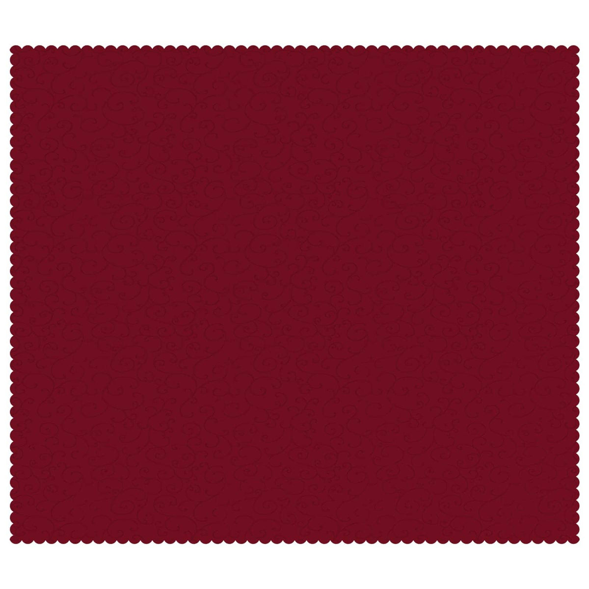 vidaXL Table Cloth 5 pcs Rectangular Wine Red 110 x 140 cm 5