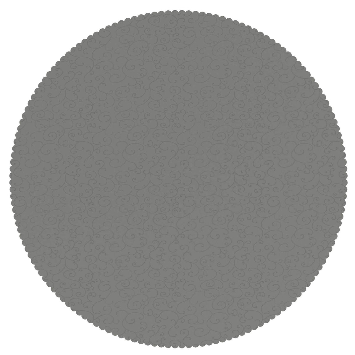 vidaXL Table Cloth 5 pcs Light Grey Dia. 140 cm Round 5
