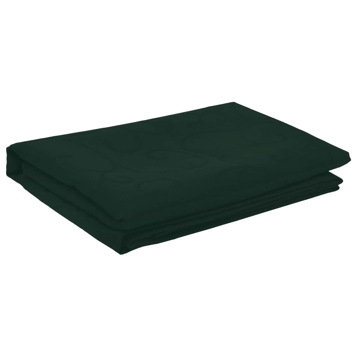 vidaXL Table Cloth 5 pcs Dark Green Dia. 140 cm Round 4