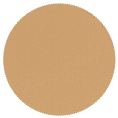 vidaXL Table Cloth 5 pcs Beige Dia. 140 cm Round 5