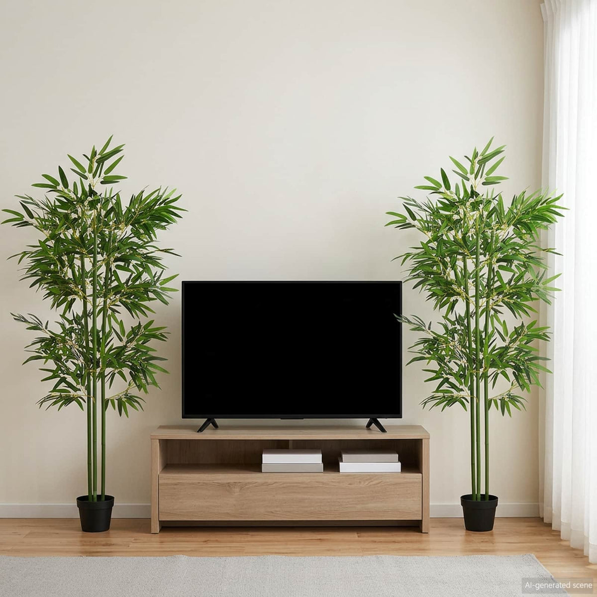 Artificial Bambo Tree Green 60 x 18 x 175 cm 2