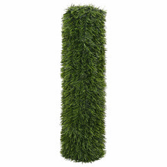 vidaXL Artificial Fence Light Green 1 x 6 m PVC and Steel 3