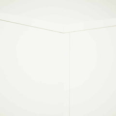 Plant Stand 30 x 30 x 40 cm Steel White 1x (30 x 30 x 40 cm)