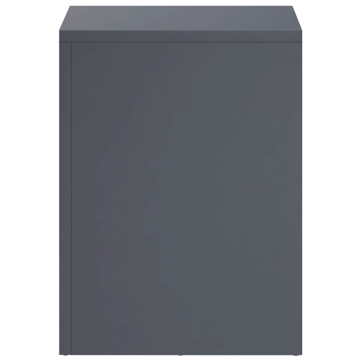 Plant Stand 2 pcs 24 x 24 x 35 cm Steel Anthracite 1x (30 x 30 x 40 cm)