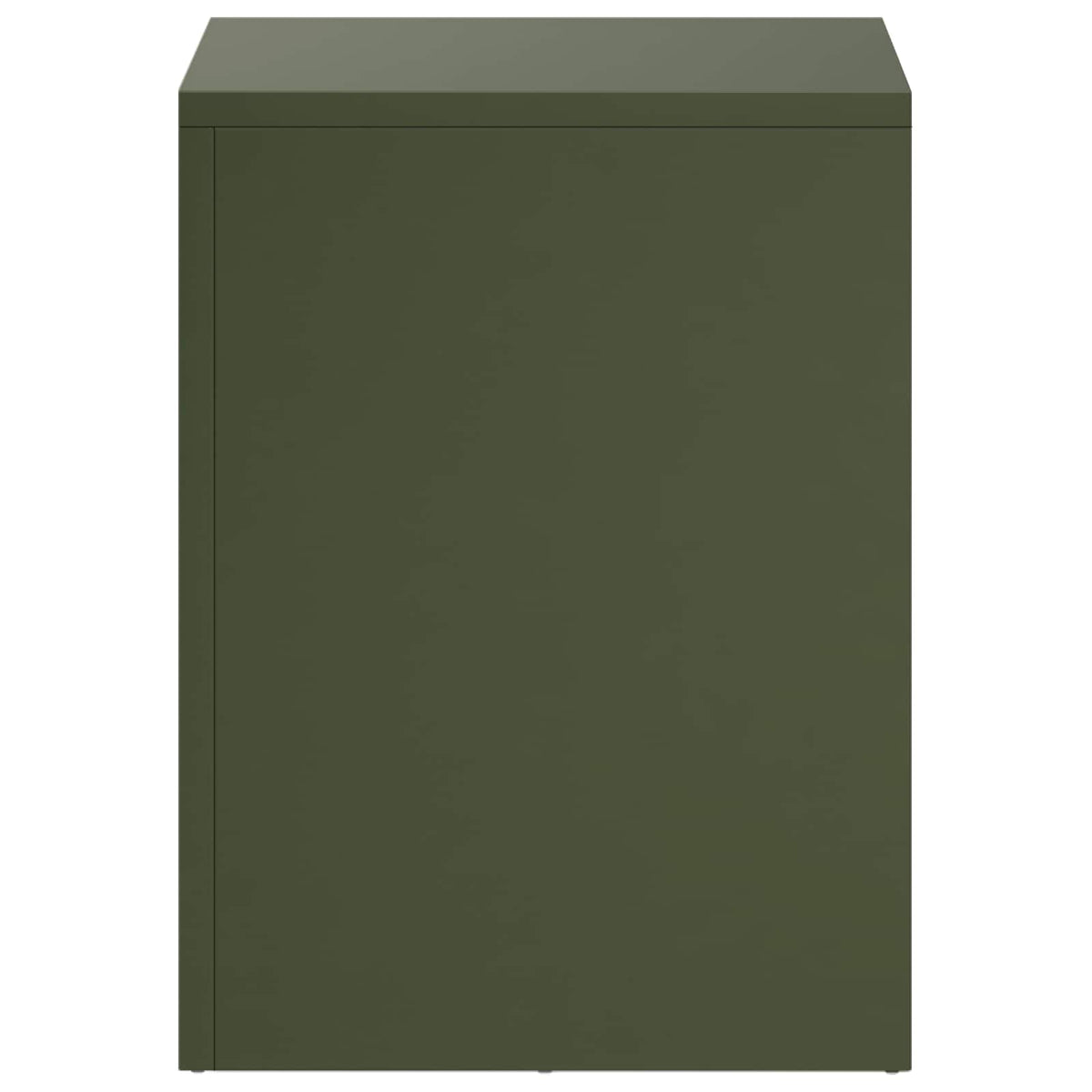 vidaXL Plant Stand Olive Green 30 x 30 x 40 cm Weathering Steel 4