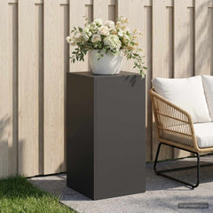 Plant Stand 30 x 30 x 40 cm Steel Black 1x (40 x 40 x 80 cm)