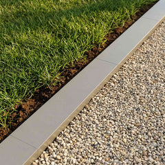 Garden Cover Profile 100 x 20 x 5 cm Steel 2 pcs Stainless steel