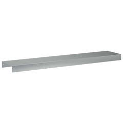 Garden Cover Profile 100 x 20 x 5 cm Steel 2 pcs Galvanised steel