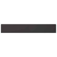 vidaXL Garden Cover Profile 2 pcs 100 x 6 x 15 cm Steel Black 3