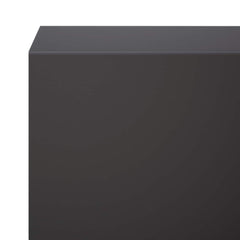 Garden Cover Profile 100 x 5 x 5 cm Steel 10 pcs Black