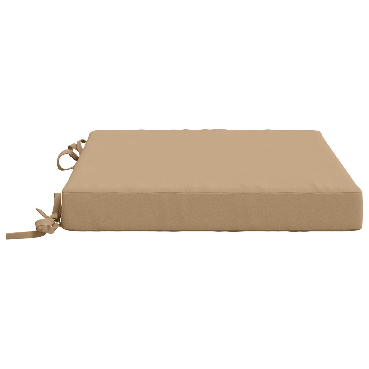 vidaXL Seat Cushions SOEST 4 pcs 100% Polyester Sand 45 x 45 x 7 cm 4