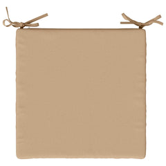 vidaXL Seat Cushions SOEST 4 pcs 100% Polyester Sand 45 x 45 x 7 cm 6