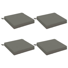 Seat Cushions SOEST 100% Polyester Anthracite 4 pcs