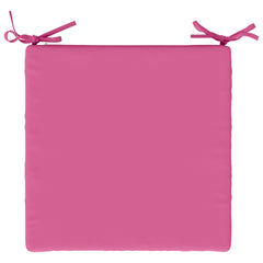 vidaXL Seat Cushions SOEST 4 pcs 100% Polyester Pink 45 x 45 x 7 cm 6