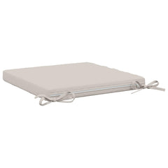 vidaXL Seat Cushions SOEST 4 pcs 100% Polyester White 50 x 50 x 5 cm 5